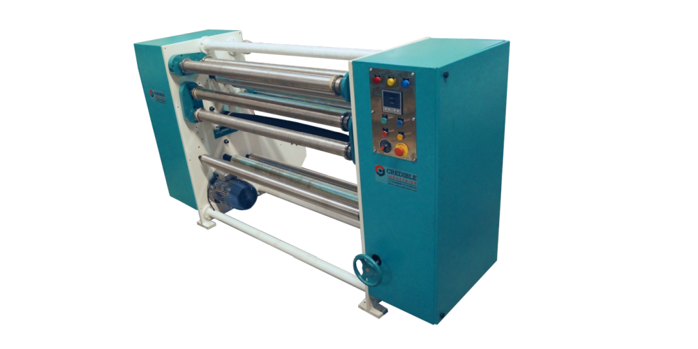 1350 MM SEMI-AUTOMATIC BOPP TAPE SLITTING MACHINE Model (SABTSM-001)
